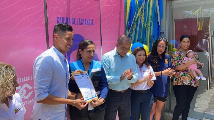 Inaugura Tigres primera cabina de lactancia en estadios de la Liga MX
