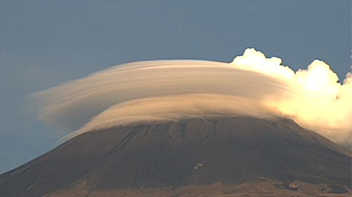 Popocatépetl: ¿Qué son las nubes lenticulares que se formaron en el volcán?