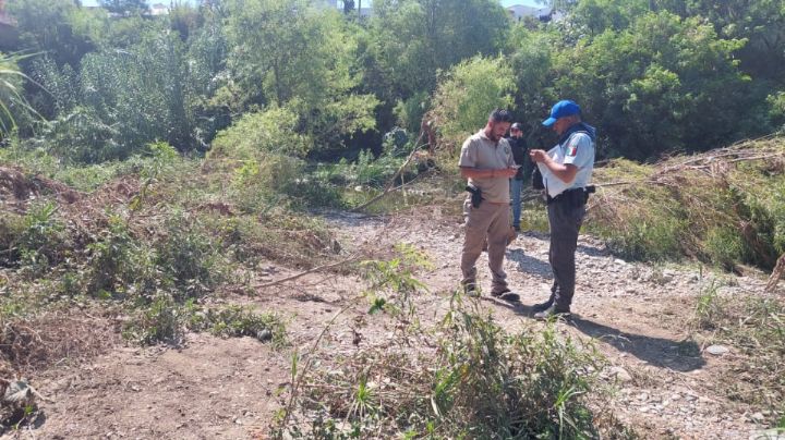 Encuentran restos humanos en el lecho del río La Silla