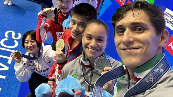 México gana primeras medallas en Mundial de Natación