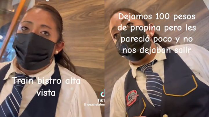 Le pareció poco 100 pesos: Denuncian a mesera por cobro de propina