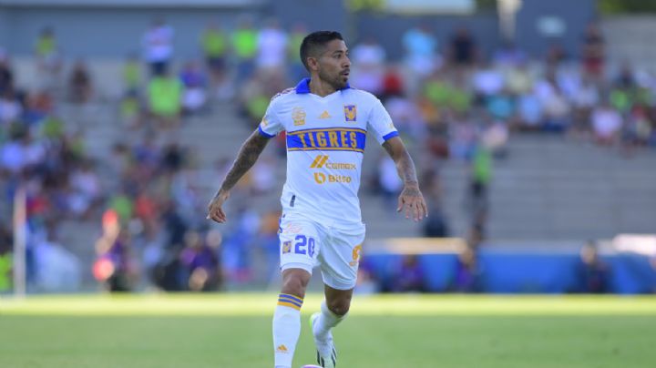 Tigres: Javier Aquino se lesiona y estaría de baja un mes
