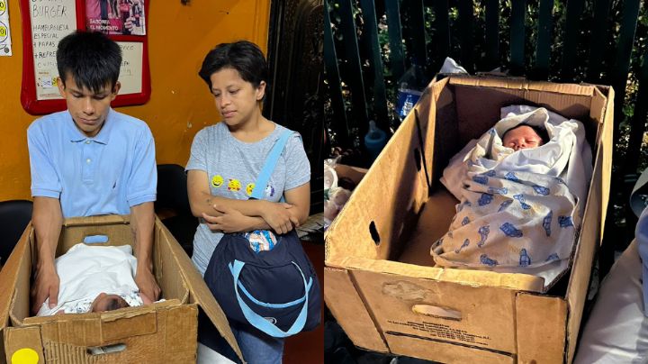 Ayudan a familia de San Luis que dormía en la calle con bebé en Monterrey