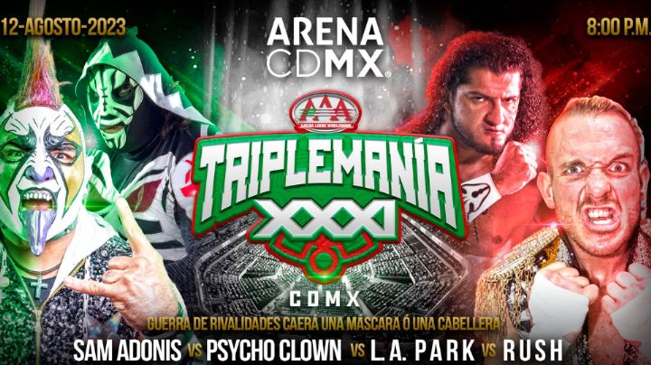 Triplemanía XXXI: Confirman cartelera con lucha estelar de apuestas