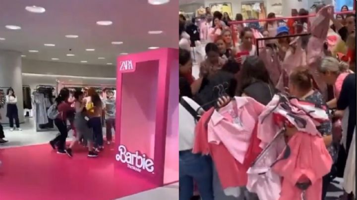 Clientes pelean por colección de ropa de Barbie en Zara