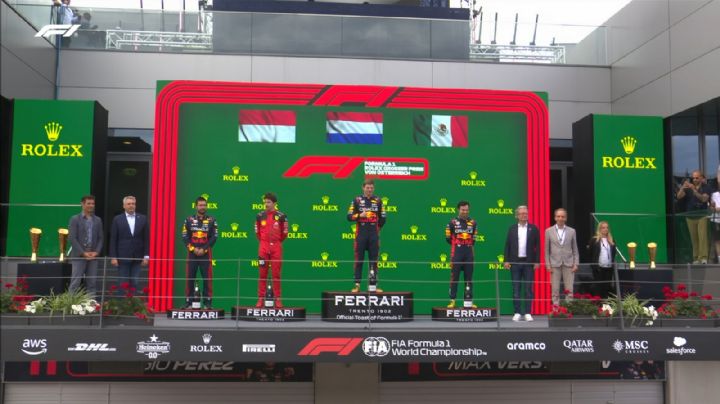 'Checo' Pérez sube al podio en Austria; Verstappen consigue un nuevo triunfo