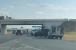 Encuentran cuerpo colgado en puente de autopista a Nuevo Laredo