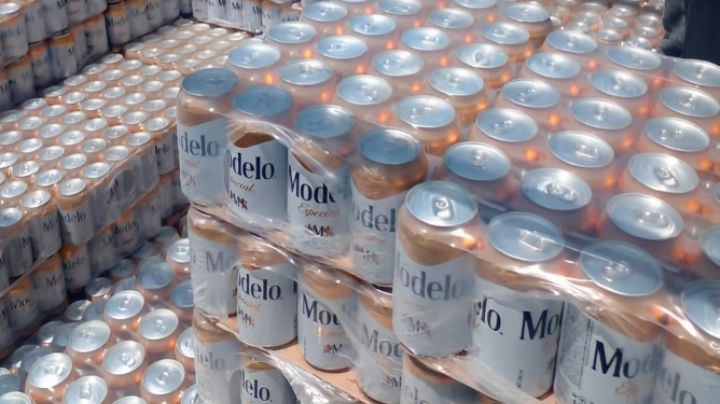 Aseguran cargamento de cerveza presuntamente pirata, en Oaxaca