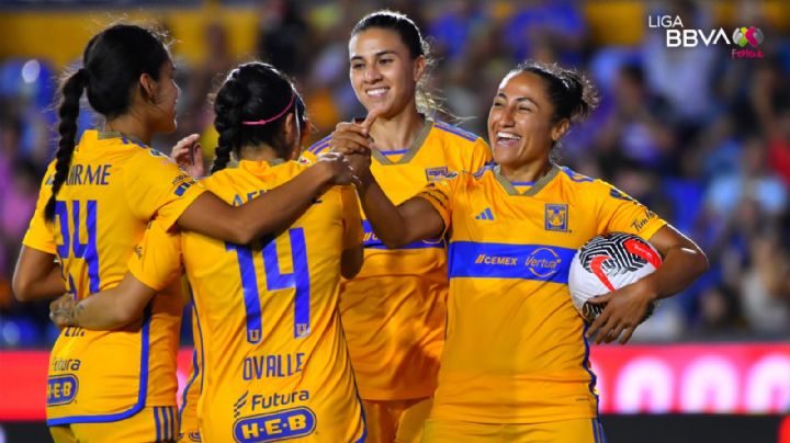 Tigres Femenil pasó por encima de Mazatlán y siguen con paso perfecto
