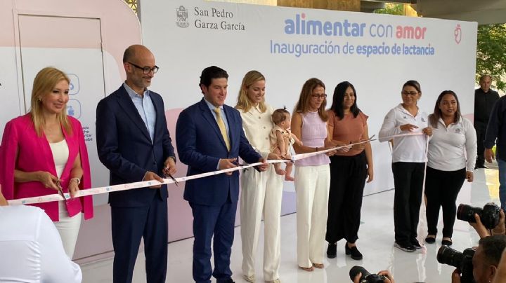 Inaugura San Pedro espacio de lactancia materna