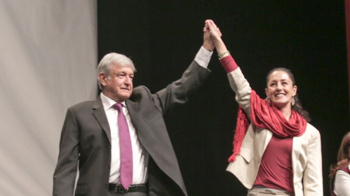 Niega López Obrador favoritismo a Claudia Sheinbaum; Pío contradice