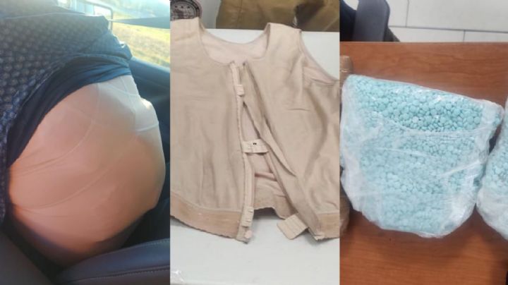 Cae hombre con 22 mil pastillas de fentanilo pegadas a su cuerpo en NL