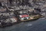El misterio de la casa roja que sobrevivió a los incendios en Hawái