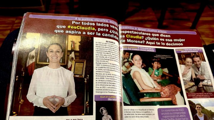 Claudia Sheinbaum aparece en TV Notas y le llueven críticas
