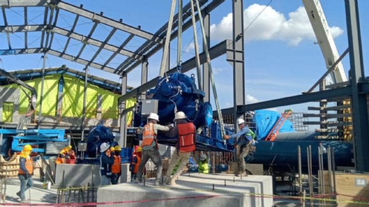 Llega equipo de bombeo para el Acueducto el Cuchillo II