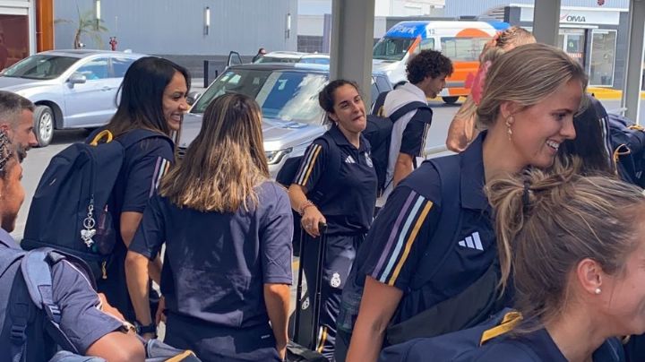 Real Madrid Femenil ya está en NL para enfrentar a Tigres