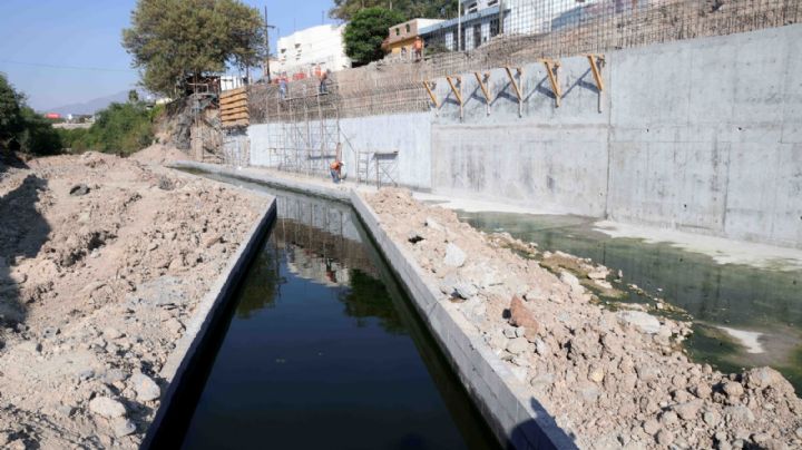 Ampliación del arroyo Topo Chico tiene avances mayores al 40 por ciento