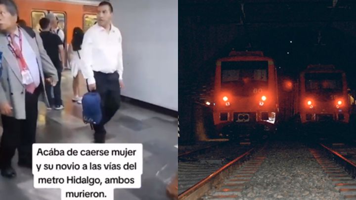 Frente a su novio, hombre arroja a mujer a vías del Metro en CDMX