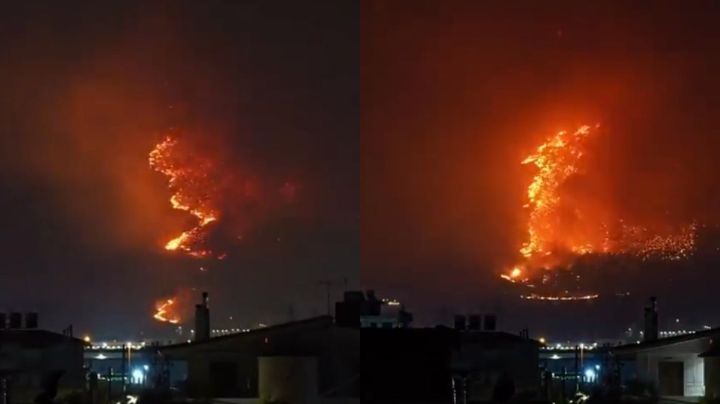 Combaten en Grecia  incendio más grande registrado en Europa