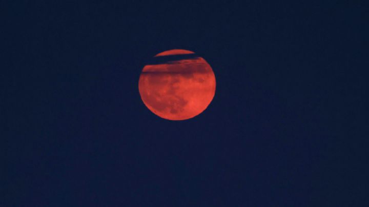 Así se vio la Super Luna Azul en Monterrey, Nuevo León