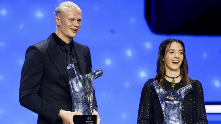 UEFA elige a Haaland y Bonmatí como los mejores de la temporada