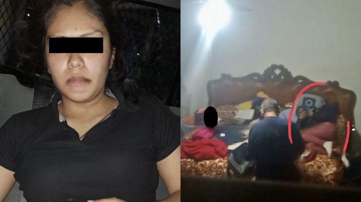 Detienen a mujer que permitía que hombre abusara de sus hijas frente a ella