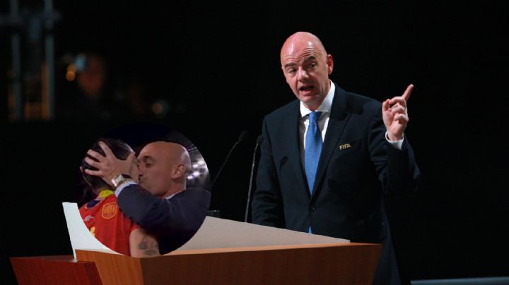 Infantino sobre la actitud de Rubiales: "No debería haber sucedido nunca"