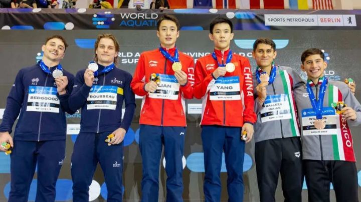 Balleza y Willars ganan bronce en Super Final del Mundial de clavados