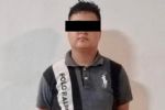 Detienen a joven de 19 años por portar arma de fuego y drogas en Zuazua
