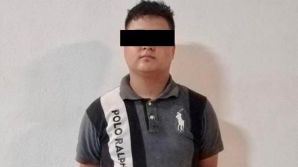 Juventino “N”, detenido en el municipio de Zuazua.