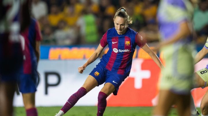 Me ha gustado mucho jugar aquí (en 'El Volcán'): Caroline Hansen