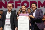 Ratifican a Claudia Sheinbaum como coordinadora de defensa de la 4T