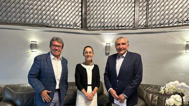 Integra Sheinbaum a Monreal y Adán a equipo de campaña