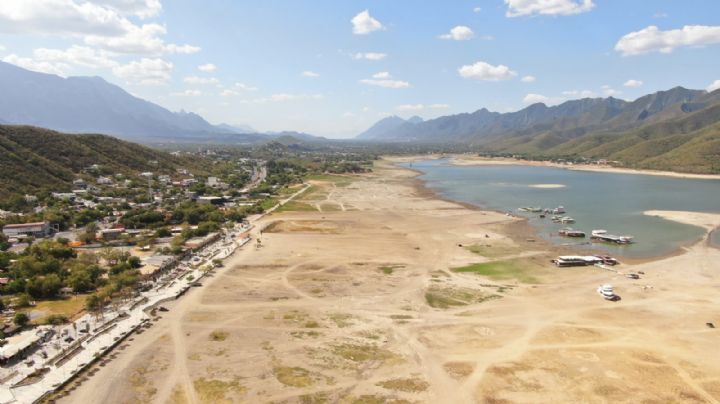Así se ve el drástico cambio de las presas de Nuevo León desde el espacio