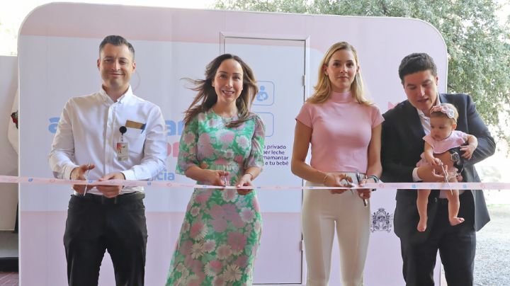 Inauguran lactario público en el palacio municipal de Monterrey