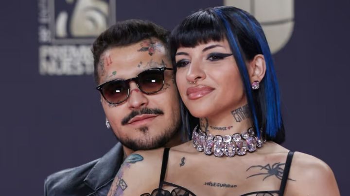 Christian Nodal y Cazzu muestran el rostro de su hija por primera vez