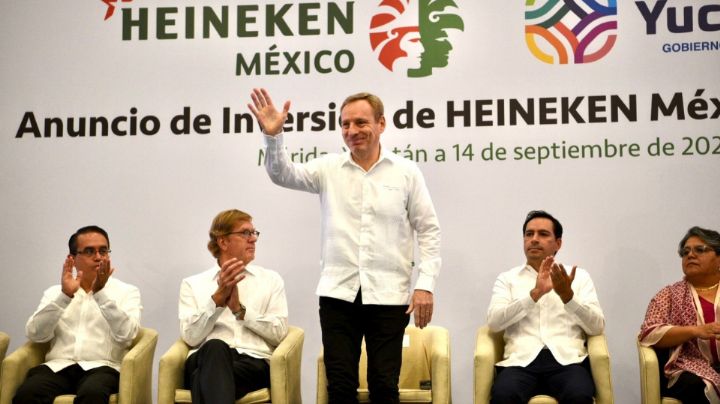 Anuncia Heineken su nueva planta en Mérida capaz de generar más de 2 mil empleos