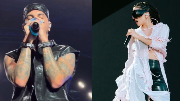 Rauw Alejandro llora al cantar 'Hayami Hana' para Rosalía