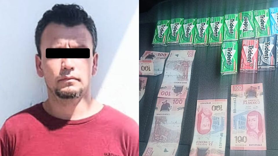 Hombre roba 15 paquetes de chicles de 7-Eleven en Apodaca
