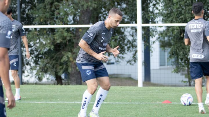 Rayados: Sergio Canales ya entrenó al parejo de sus compañeros