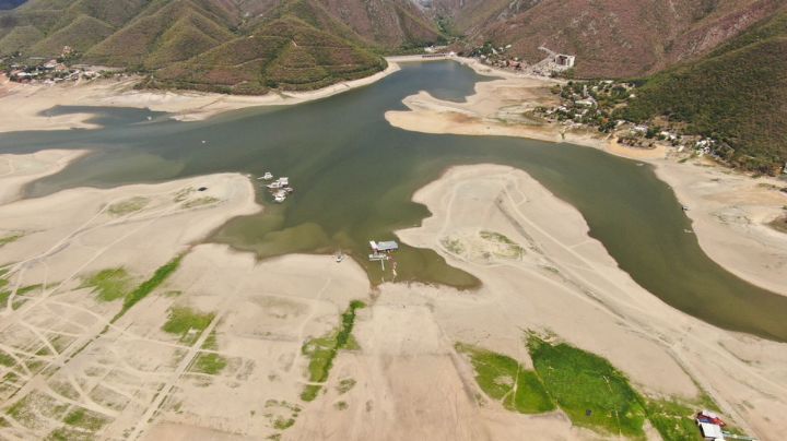 Presa ‘La Boca’ está casi vacía; abasto de Santiago, en riesgo