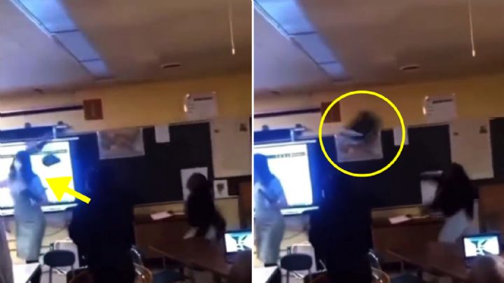 Maestra queda inconsciente tras ser golpeada con una silla por su alumna