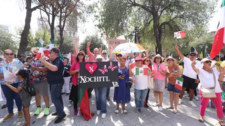 Celebran en Monterrey la candidatura presidencial de Xóchitl Gálvez rumbo a 2024