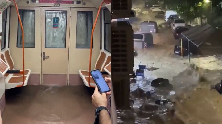 Depresión Dana provoca fuertes lluvias, caos e inundaciones en Madrid
