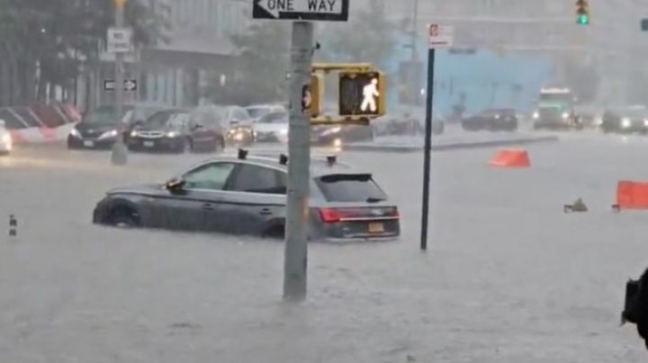 Nueva York se declara en estado de emergencia por lluvias e inundaciones