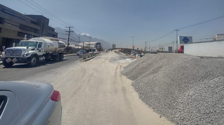 Avanza con retraso en construcción del megapuente en Santa Catarina