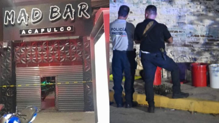 Jornada violenta: Hombre armado ataca bar y dejan restos humanos de 6 en Acapulco