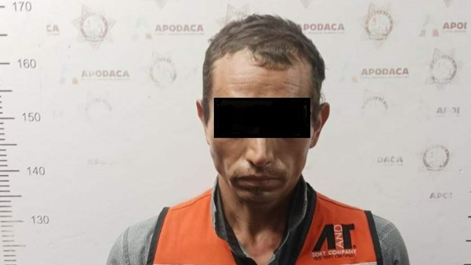 Detenido en Apodaca.