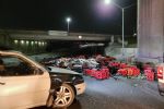 Se registra rapiña de refrescos; cayeron de tráiler en Constitución, Monterrey