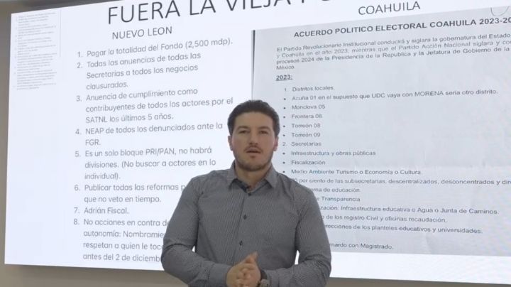 No puedo negociar con terroristas: Samuel García lanza nuevo video contra PRIAN